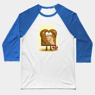 Burnt Toast Baseball T-Shirt